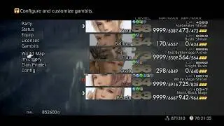 FFXII ZODIAC AGE - Equipment and Gambit Setup for Yiazmat