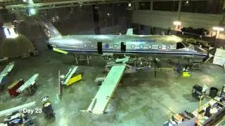 Ameriflight Airplane rebuild timelapse