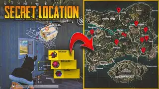 Top 10 Spider Crate Location in Erangel | Web shooter location | How to Find Spider Crate location