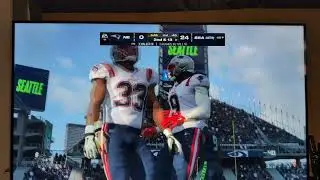 Madden 24 Gameplay New England Patriots vs Seattle Seahawks Part 1 3rd Quarter 