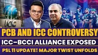 PCB and ICC controversy | ICC&ndash;BCCI Alliance Exposed | PSL 11 Update! Major Twist Unfolds