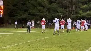Jahdir Loftland throws a 2-point conversion pass to Jayon Farrar to give DC a 15-12 lead