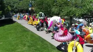 The Big Float Innertube Parade