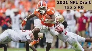 2021 NFL Draft - Top 5 Running Backs + Highlights