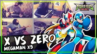 💥 MEGAMAN X5 👊🏼 | X vs Zero (Band Cover) || Pokérus Project feat. @GatoPaint