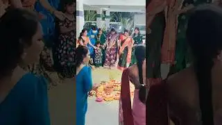 Bathukamma Celebration 2025 🌸 Telangana Famous Flower Festival | #shorts #bathukamma #telnagana
