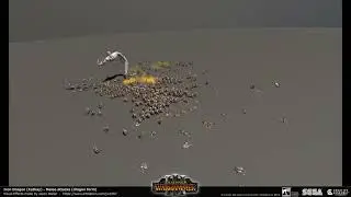 Total War: Warhammer 3 - Melee attack vfx - Iron Dragon - Dragon Form