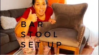 Bar stool set up