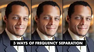 3 ways of frequency separation - Frequency separation tutorial photoshop