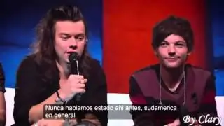One Direction hablando de Peru