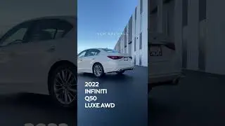 2022 INFINITI Q50 NEW ARRIVALS | Applewood Nissan Richmond