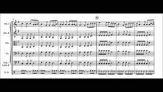 Something just like this for easy string orchestra
