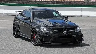 Преобразование Mercedes C63 AMG Black Series убедительно