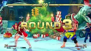 STREET FIGHTER V Cammy VS Luke