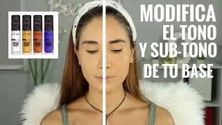 COMO MODIFICAR EL TONO Y SUB-TONO DE TU BASE DE MAQUILLAJE│Carito Ossa Prada