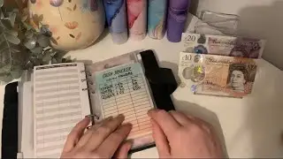 Cash Stuffing &pound;460 Into My Partner&rsquo;s Binder | February | Cash Stuffing | Budget With Kat