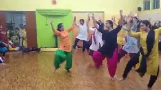 Bhangra on Dhol by Megha Kalia (NYC Bhangra)- Bengaluru