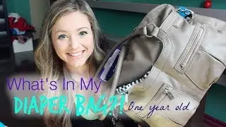 What's In My Diaper Bag?! - 1 Year Old || MickIsAMom