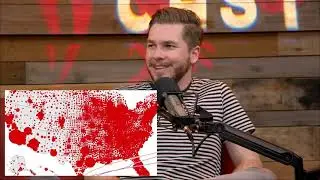 Rooster teeth's Gus Sorola and Jordan Cwierz laugh about community concerns about COVID-19.