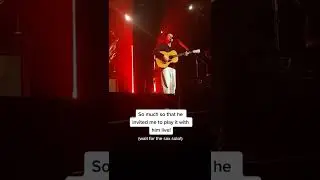Devil Doesn&rsquo;t Bargain sax solo live in Amsterdam!! (Alec Benjamin)