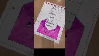 🎨 Handmade Cartoon Front Page Design | Easy& Creative Project Idea ✨#schoolproject#easy#art#trending