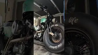 Sportster bobber , springer fork #motorcycle #custom #handmade #springer #hd #harley #bobber #2023