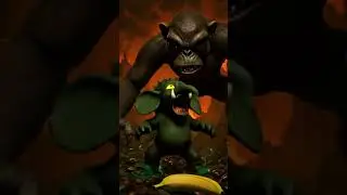 First Contact with the Mutant Cockroaches #brainrotuniverse #brainrot #3dcartoon #anomali