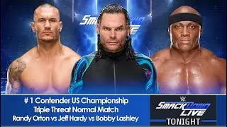 SmackDown! Live #09:#1 Contender Match for the United States Championship:Triple Theart Match