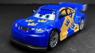 Mattel Flash Nilsson 2026 New China WGP International Racer Disney Pixar Cars 2 Die-Cast