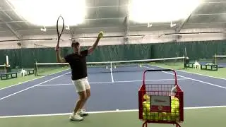 The Flow Drill:  Make Serving Fun While Having a Plan to Make Your Serve More Effective.