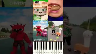 Funny Video 🍭 Alpaca Plush Toy @Mtime4 - Piano Tutorial