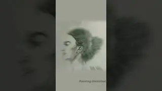 Draw a Face from two Angle  #shorts #youtubeshorts #paintingunlimited #drawing #trending #viral