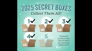 Creative Memories Secret Box #5 Reveal - 2025 - Big Surprise!
