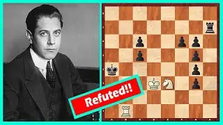The Refutation Of Capablanca's Chess Puzzle