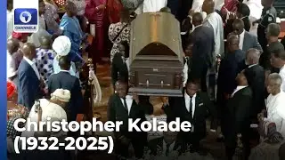 Burial Ceremony Of Christopher Kolade | Live