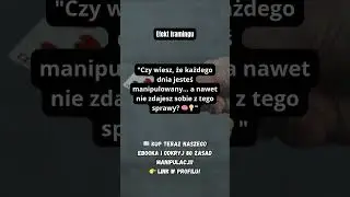 Zasady manipulacji - Efekt framingu #shorts