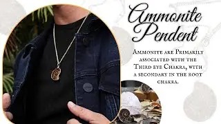Remedywala Ground Yourself with the Earth&rsquo;s Energy with Ammonite Pendant