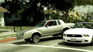 Lowrider car crashed by Blackcurrant - (Vimto Lowrider advert 2011 - video)