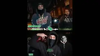 Laja vs Blacky Drippy 💚🥷🔫😈 #rap #drill #drilllatino #musica #musicvideo