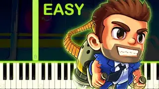 JETPACK JOYRIDE - EASY Piano Tutorial