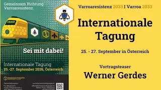 Tagung &Ouml;sterreich 25. bis 27. September 2026: Vortragsteaser Werner Gerdes