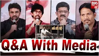 Jithender Reddy Movie Team Q&A With Media At Press-Meet | BIG TV ET