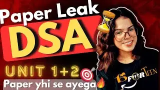 DSA 25 top question unit 1+2