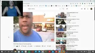 S3 Fan Reaction Black Man Angry at Subway