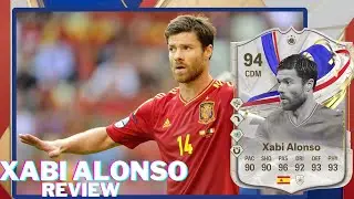 &iexcl;ES IRREAL EL PASE QUE TIENE 🤩! Xabi Alonso 94 GREATS OF THE GAME Review EA FC 24