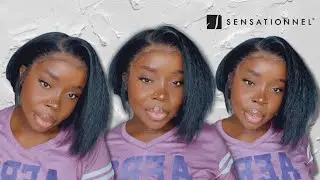 Sensationnel Curls Kinks & CO Kinky Edges 13X6 Kinky Bob 9