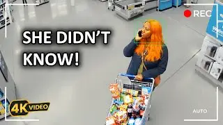 Walmart Shoplifter Didn&rsquo;t See the Cameras Following Her | Walmart Shoplifter Arrest