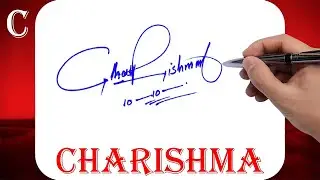 Charishma Name Signature Style - C Signature Style - Signature Style of My Name Charishma