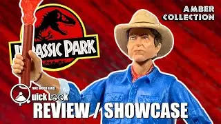 Jurassic Park Amber Collection - Dr. Alan Grant (Quick Look Review / Showcase)