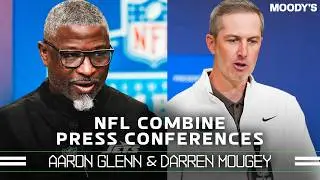 Aaron Glenn and Darren Mougey Full NFL Combine Press Conferences | New York Jets